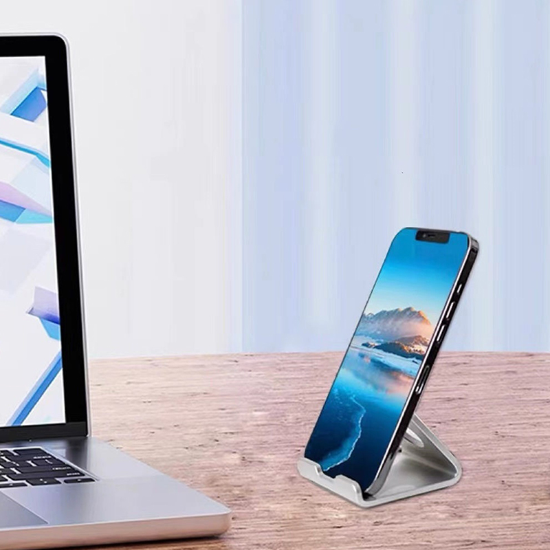 Mobile Pedestal Cabinet - Metal Desktop Mobile Phone Stand For
