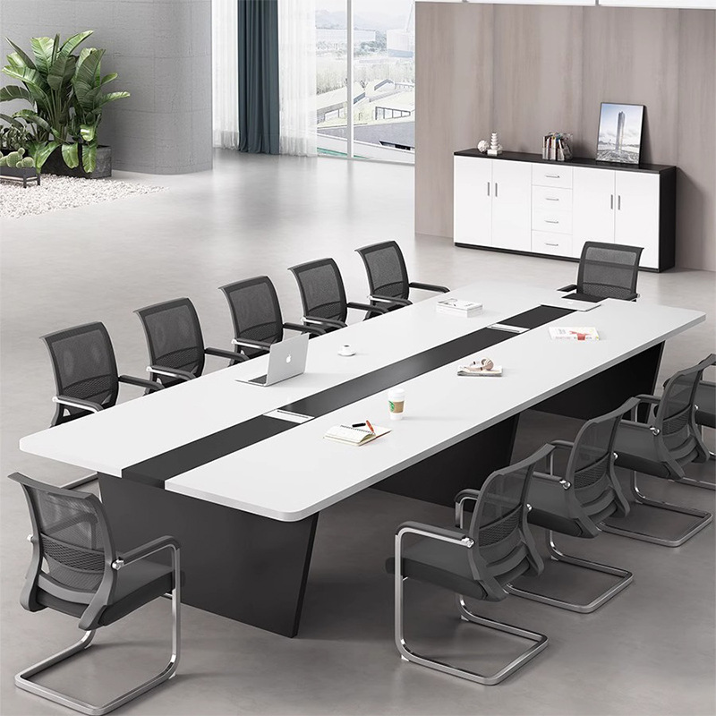 Office Furniture Group - Long Large Conference Table Office Meeting