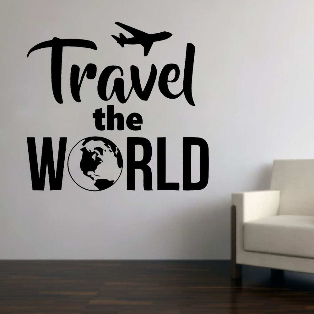 Travel Agency Wall Stickers Ho - Office Furniture World review and price