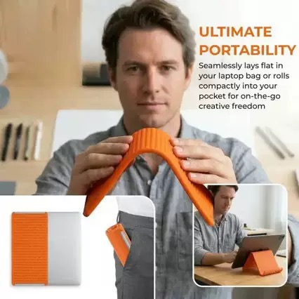 Portable Foldable Silicone Pho - Mobile Pedestal Cabinet review and price