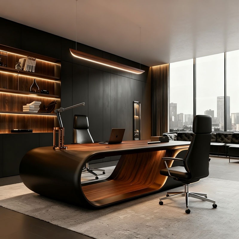 Luxury Modern L-Shaped Executi - Office Furniture Manufacturers review and price