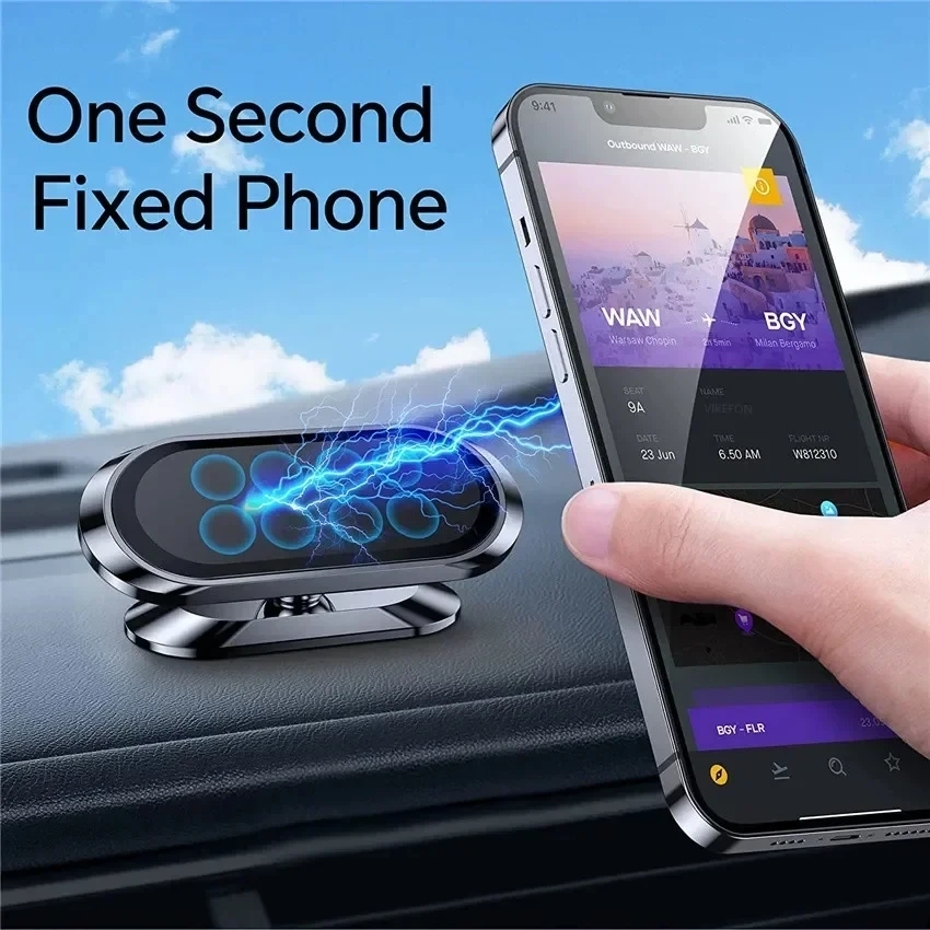 360° Magnetic Car Phone Holder - Mobile Pedestal Cabinet review and price