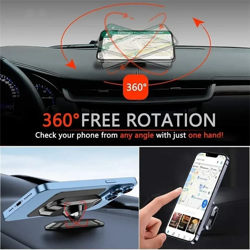 360° Magnetic Car Phone Holder - Mobile Pedestal Cabinet review and price