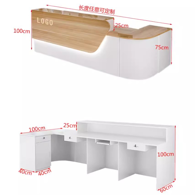 Storage Luxury Reception Desk  - Office Furniture In Usa review and price