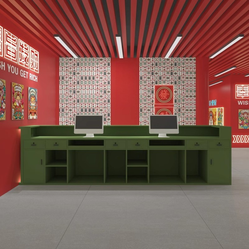 Chinese-style Reception Desks  - Office Furniture Depot review and price