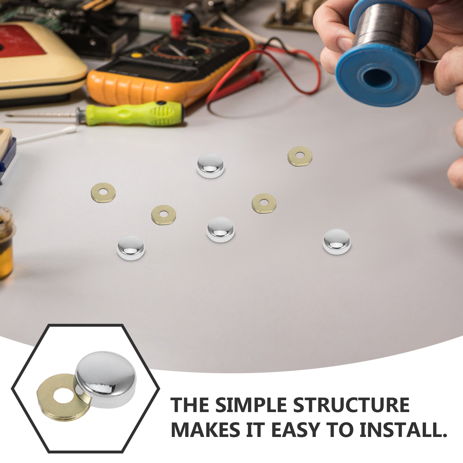 1 Set Decorative Screw Caps Wi - Office Furniture Group review and price