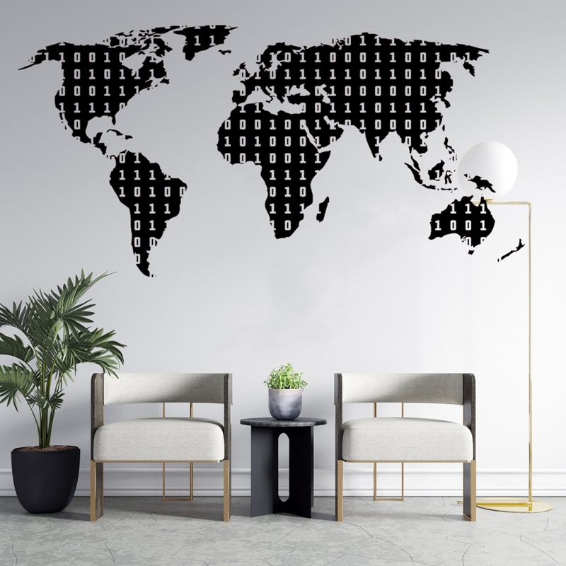 Binary Code Technology Decal W - Office Furniture World review and price